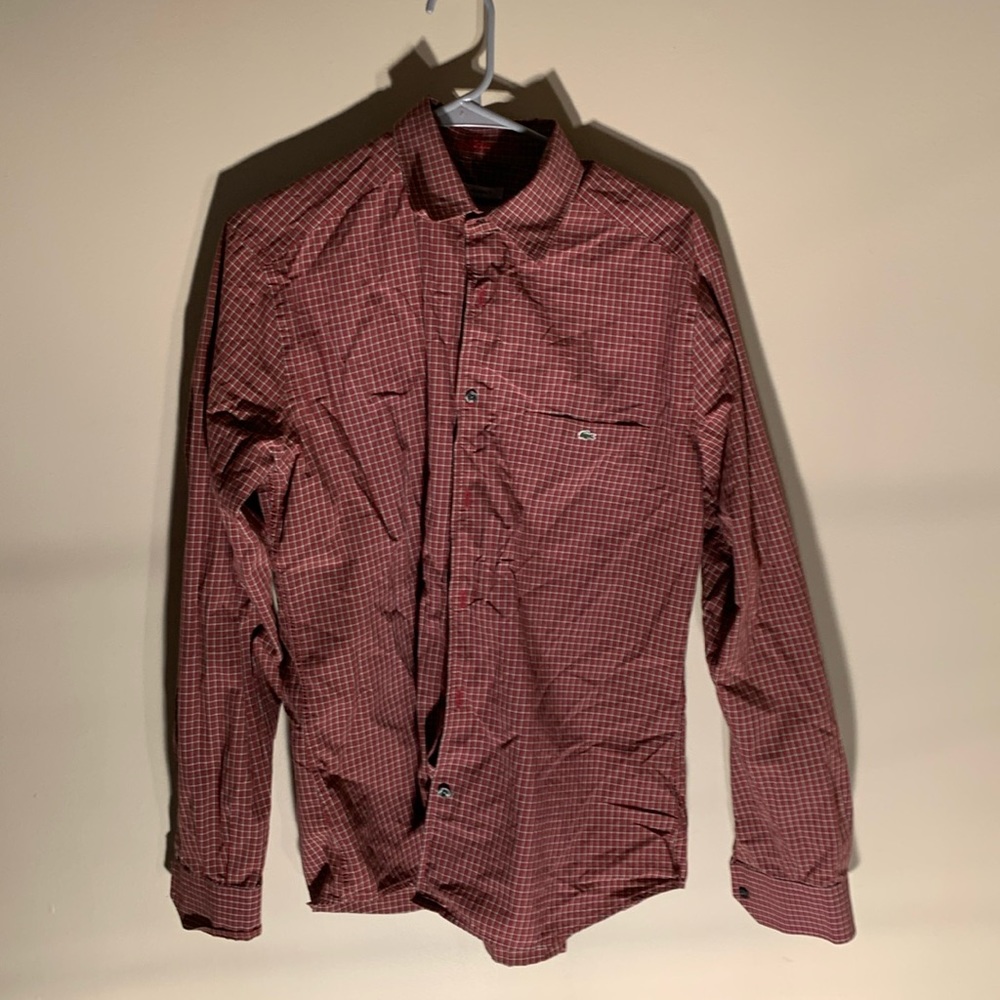 Lacoste button down. Size Small